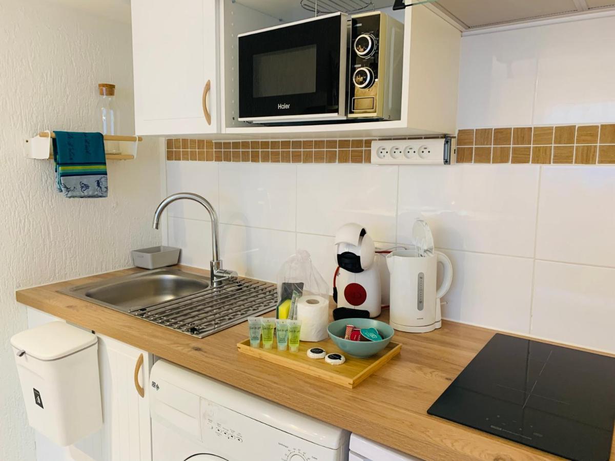 ואלאוריס Golfe Juan Studio Dans Residence Avec Piscine מראה חיצוני תמונה